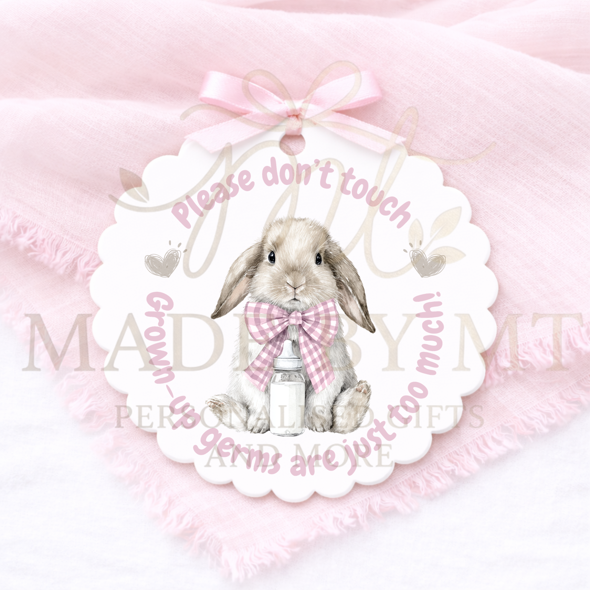 Please don't touch - pram charm