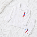 Super Hero Boy Button Pyjamas