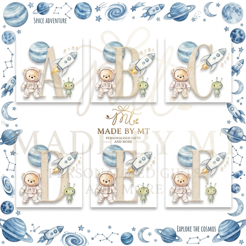 Blue Space Initial Pyjamas