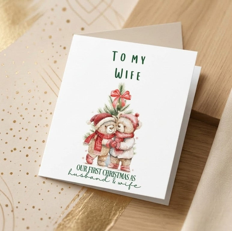 To my Husband/Wife card