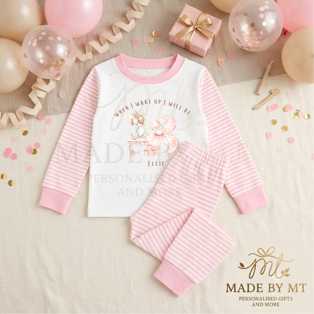 Pink Birthday Pyjamas