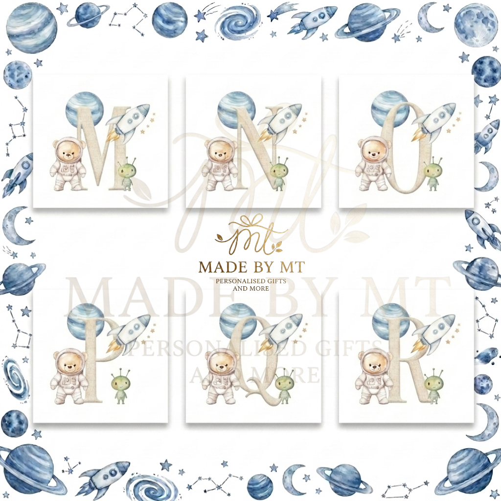 Blue Space Initial Pyjamas