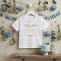 Blue birthday t-shirt